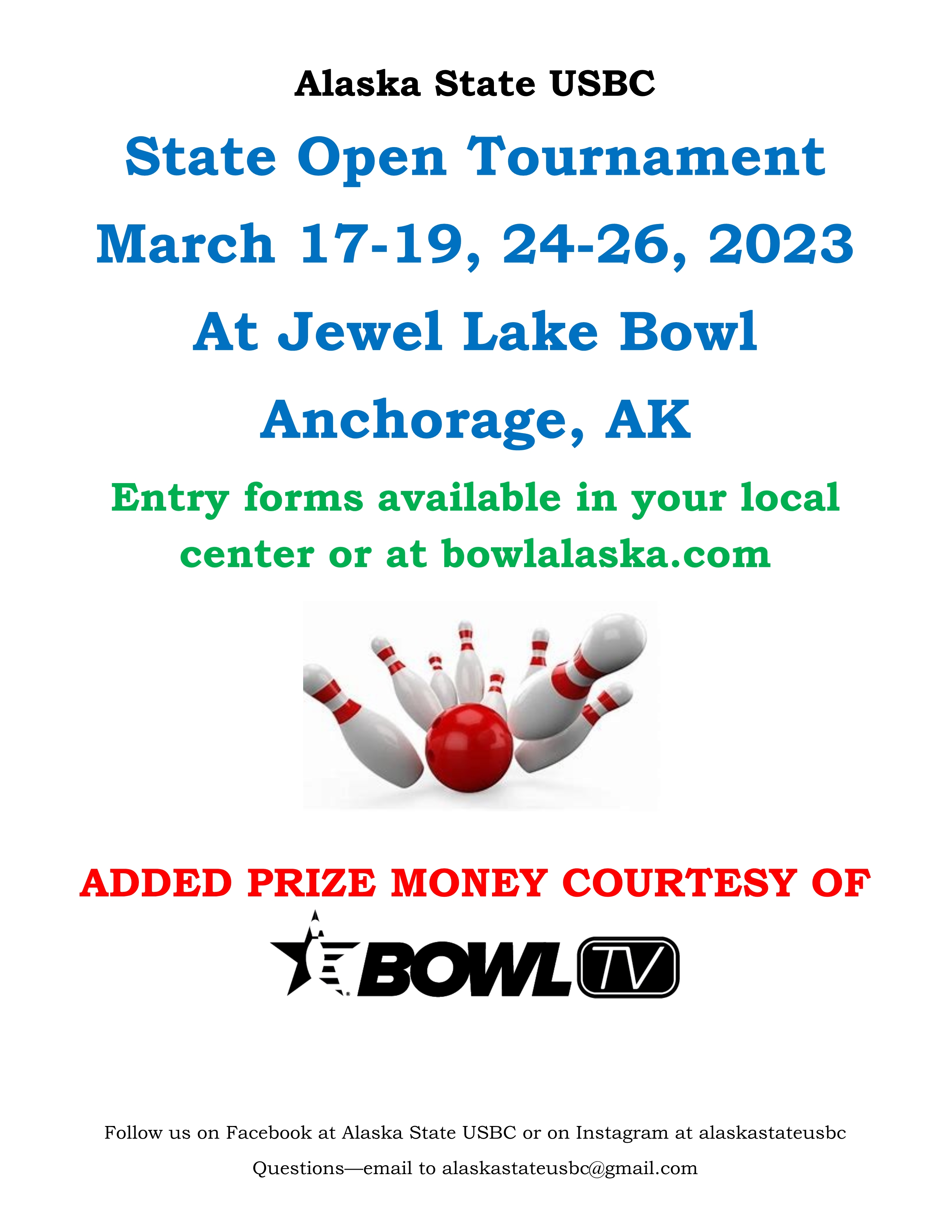 Alaska State USBC 2023 Open Tournament